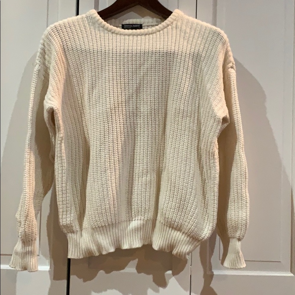 American Apparel Cream Sweater